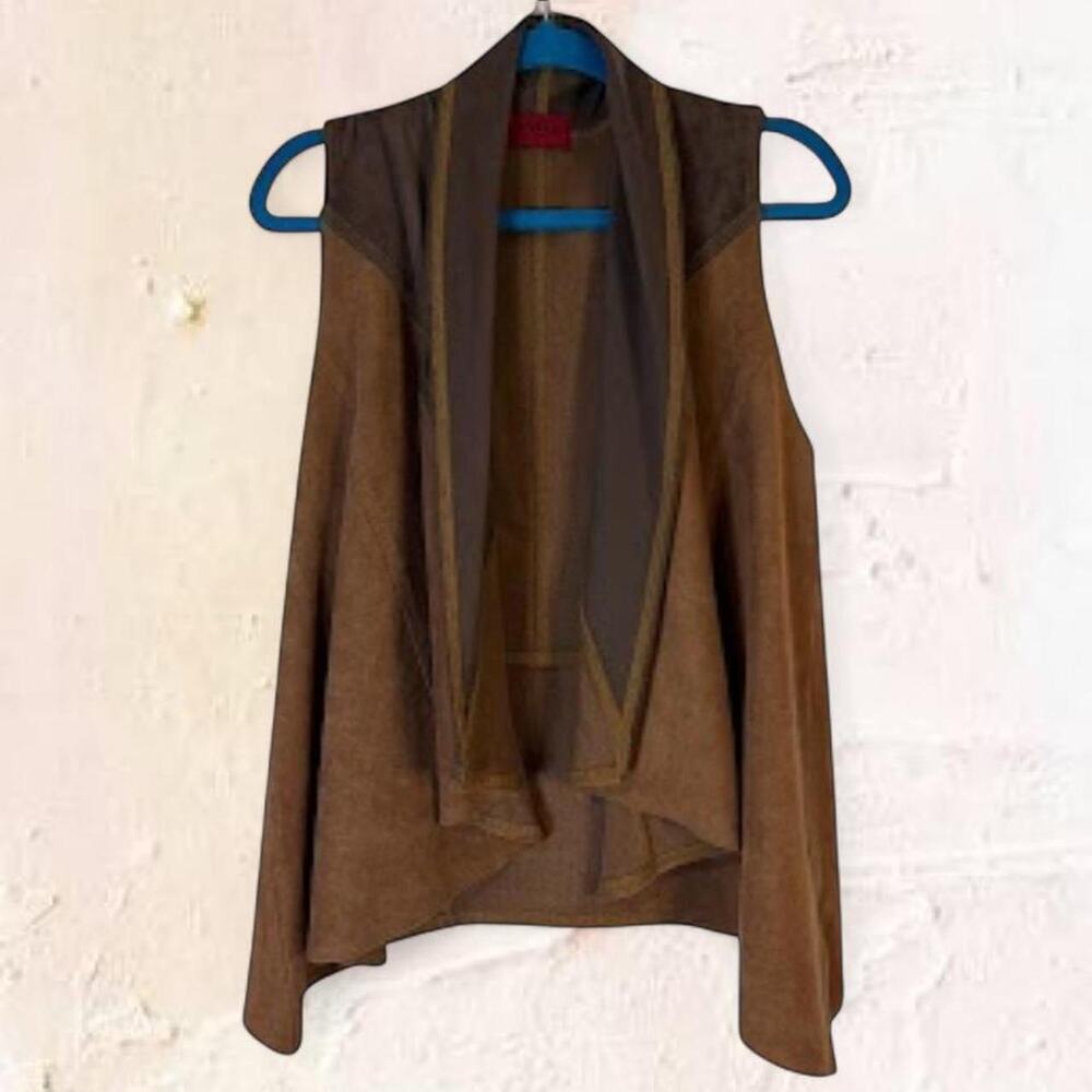 Brown suede jacket